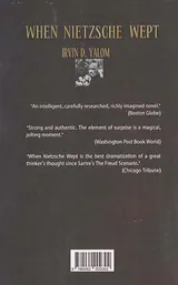 WHEN NIETZSCHE WEPT